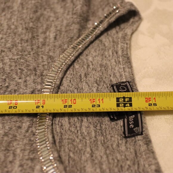 Vintage Rose Sweater Size XL Bling, Animal print - Picture 10 of 15